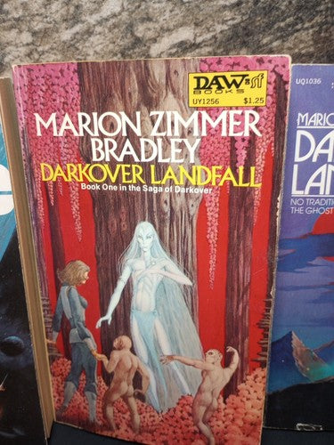 Signed Marion Zimmer Bradley Darkover Landfall Paperback Lot Science Fiction