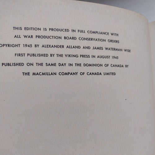 The Springfield Plan: A Photographic Record By Alexander Alland -1st Ed. 1945