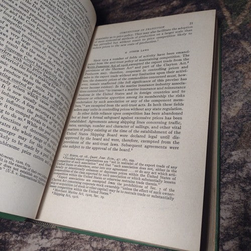 The Decline of Competition by Arthur Robert Burns -Economics -1936 Hardcover