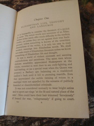 Elizabethan Literature By Helen Morris -1958 -HCwDJ -Classic Literature vintage