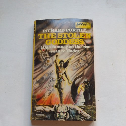 DAW NO 415 The Stolen Goddess (The Kaphtu Trilogy #2) by Richard L. Purtill PB