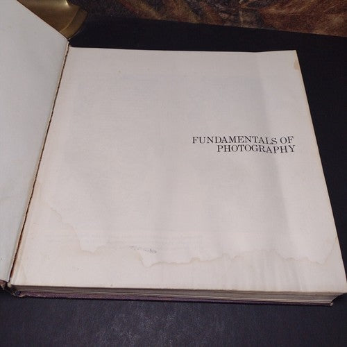 Fundamentals of Photography by C. B. Neblette -Hardcover -1978 -Vintage