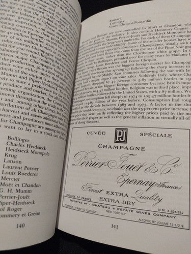NYT The New York Times Book of Wine by Terry Robards 1977 - Paperback - Vintage