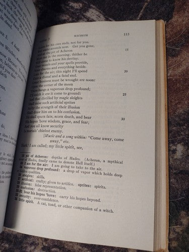 Macbeth by William Shakespeare, Edited by May A. Feehan -1935 -Editor Inscribed