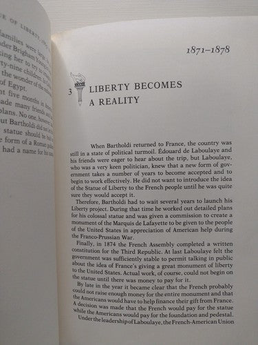 The Statue of Liberty: Birth to Rebirth by S. H. Burchard -1985 -HCwDJ -History