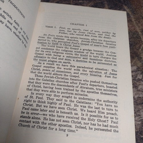 A Commentary On St. Paul's Epistle To The Galatians By Martin Luther 3rd No Date
