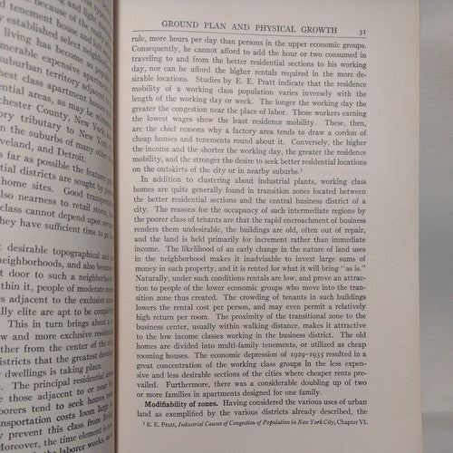 Urban Sociology by E.E. Muntz -Hardcover -1st 1938 -Comp. Professional Copy