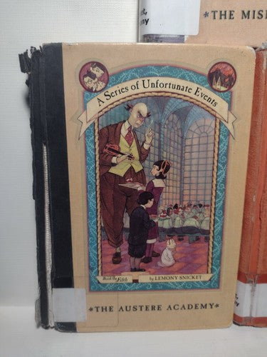 A Series of Unfortunate Events by Lemony Snickets, book bundle lot of 3