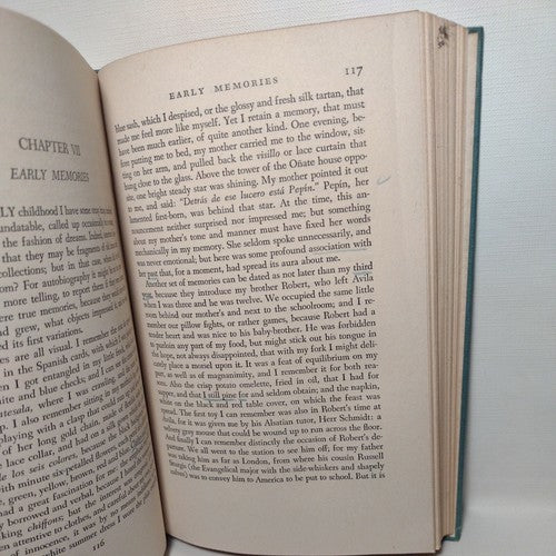 PERSONS AND PLACES: The Background of My Life By George Santayana 1944 Hardcover