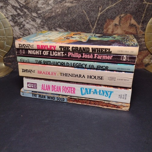 Science Fiction / Fantasy Paperback Bundle -6 Books -Thendara House -Cat-a-lyst