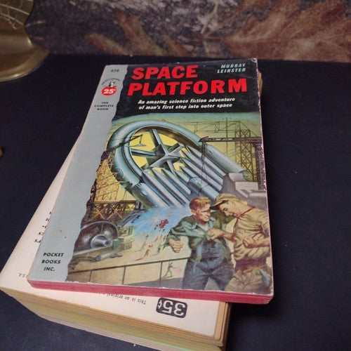 Science Fiction Paperback Bundle -6 Books -Space Platform, Tomorrow's Gift...