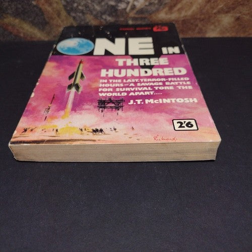 One In Three Hundred by J. T. McIntosh -1961 -Corgi Edition -Paperback