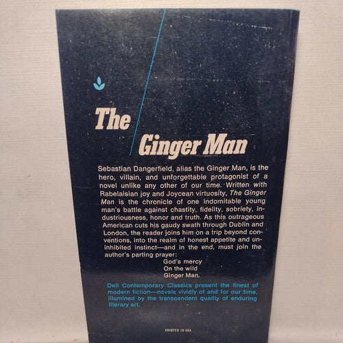 THE GINGER MAN by J.P. Donleavy -1977 -4th Laurel print -PB