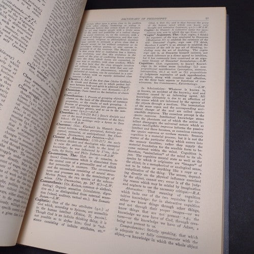 Dictionary of Philosophy by Dagobert Runes -1960 -Hardcover -Vintage Philosophy