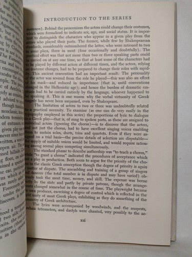 The Seven Against Thebes By Æschylus -1978 -HCwDJ -1st Print Classic Literature