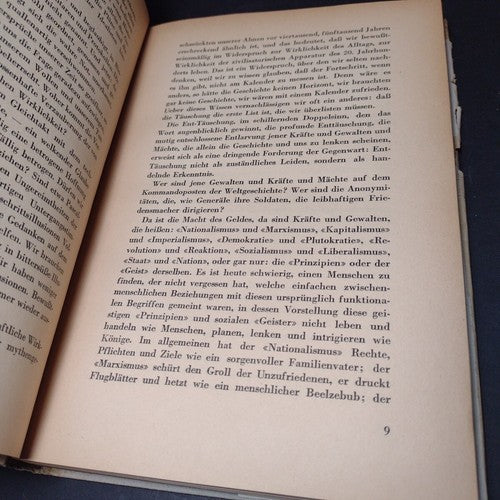 Werner Rings Die Entzauberung Der Politik -1947 -Hardcover -German Politics