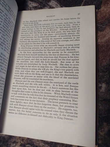 Macbeth by William Shakespeare, Edited by May A. Feehan -1935 -Editor Inscribed