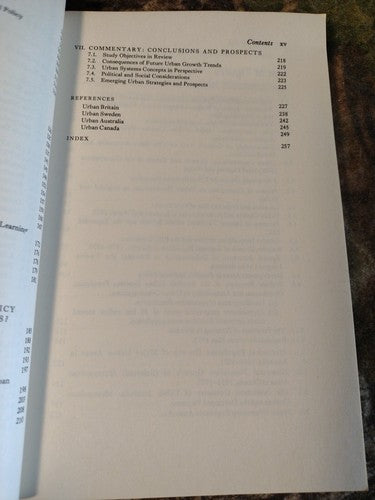 Urban Systems: Strategies for Regulation by L.S. Bourne -PB -1975 -Infrastruct.