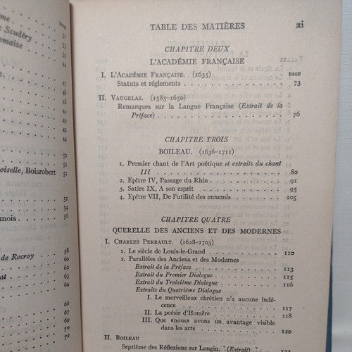 Seventeen Century French Readings by Albert Schinz -1924 -HC no dj -French Lit