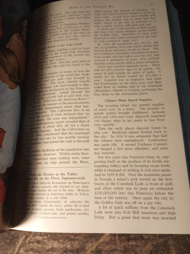 1956 National Geographic Magazine Bound Issues Jan-Dec Vol 1 & 2 HC