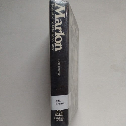 Marlon, Portrait of the Rebel As an Artist by Bob Thomas 1973 first edition