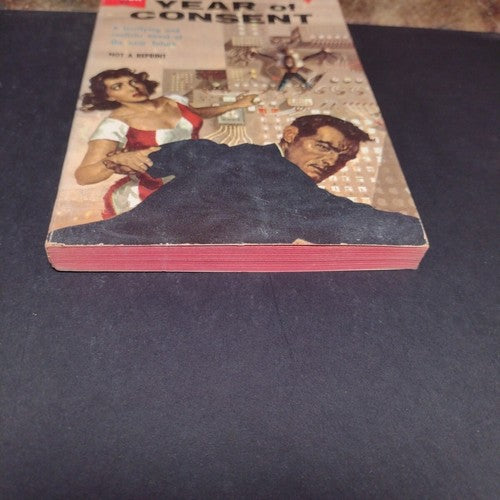 Year of Consent by Kendell Foster Crossen -Paperback -1954 -Dell First Edition