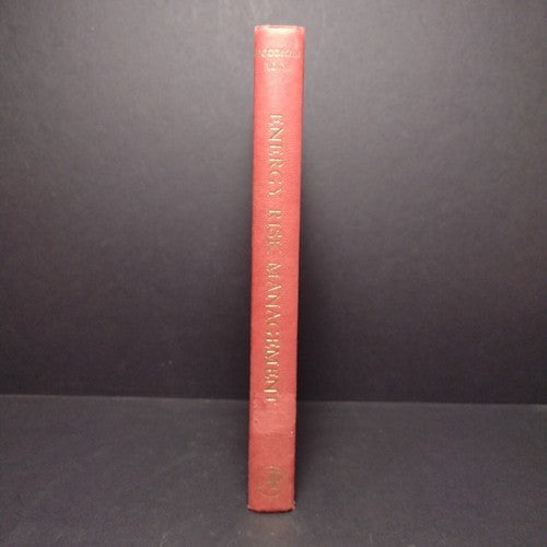 Energy Risk Management by G. T. Goodman -1979 Hardcover -Science & Engineering