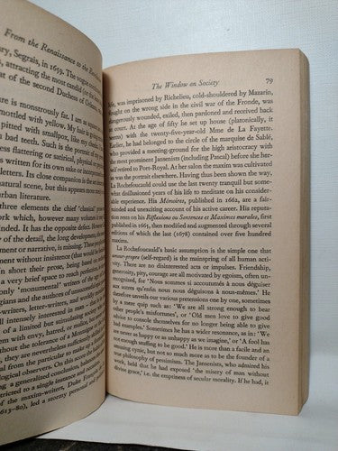 A Short History Of French Literature By Geoffrey Brereton -1965 reprint -PB
