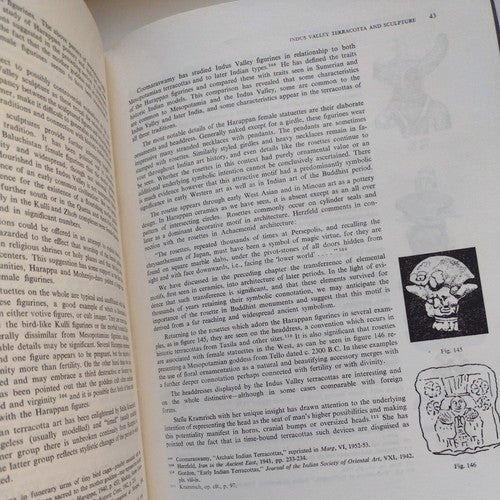 Ancient Indian Art And The West by Irene N. Gajjar PHD -First Edition -1971