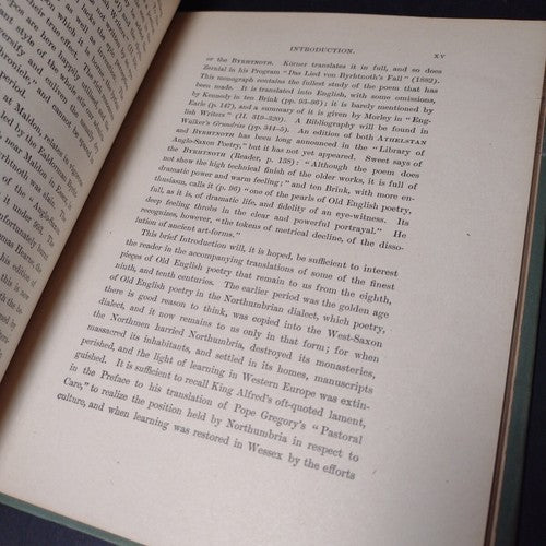 Elene; Judith; Athelstan, or the Fight at Brunanburh by James Garnett -1896 HC