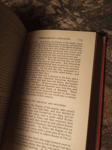 MEMOIRS OF THE CRUSADES EVERYMAN'S LIBRARY #333 By Geoffroi De & Jean