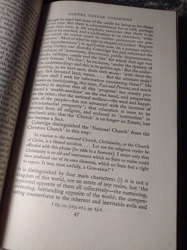 Nineteenth Century Studies: Coleridge to Matthew Arnold by Basil Willey 1949 HC