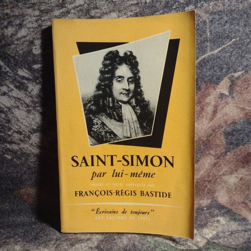 Saint-Simon By Himself By François-Régis Bastide -Paperback -1953 French