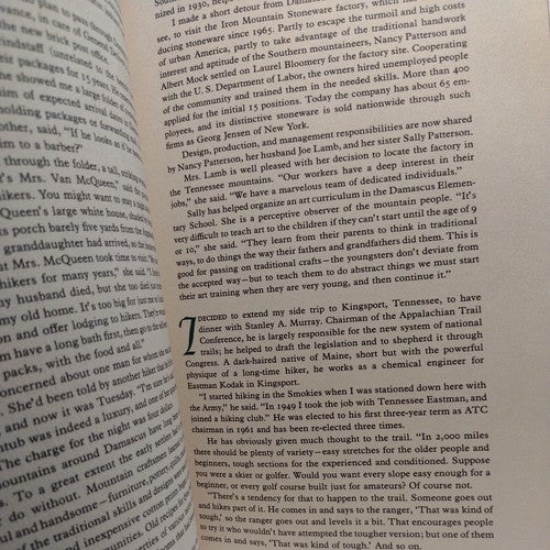 The Appalachian Trail by Ronald M. Fisher hardcover w dj 1972