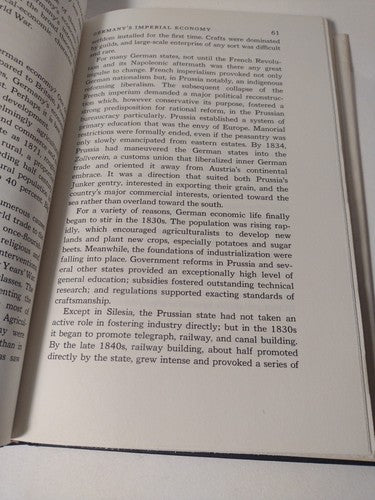 The German Problem Reconsidered by David Calleo -1978 -Hardcover -German History