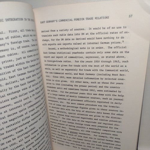 Economic Integration In The Soviet Bloc by Heinz Kohler (1965) Exlibris