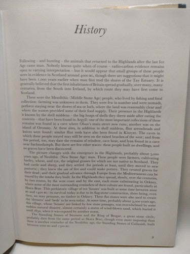 The Scottish Highlands by John A. Lister -1977 -HCwDJ -Illustrated -ExLibrary