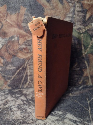 They Found a Cave by Nan Chauncy -Hardcover -1961 -1st American Edition -Vintage