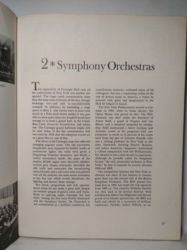 Portrait of Carnegie Hall by Theodore Cron -1963 -HCwDJ -ExLibrary -1st Print