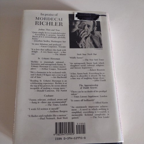 Solomon Gursky Was Here by Mordecai Richler (1990, Hardcover)