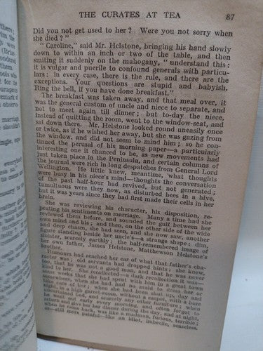 SHIRLEY: A TALE by Charlotte Brontë -1908 -SC -ExLibris -Romace -Classic Lit.
