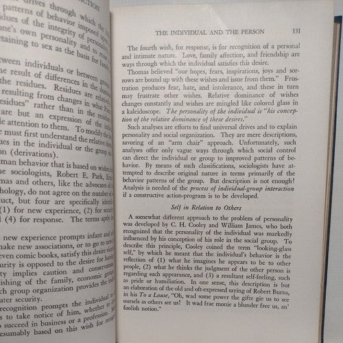 Educational Sociology By Francis Brown -HC no DJ -1950 5Th Printing Sociology