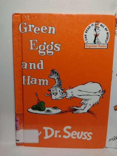 Hardcover Dr Seuss Book Bundle: Green Eggs and Ham, The Foot Book 1988 - 2 Books