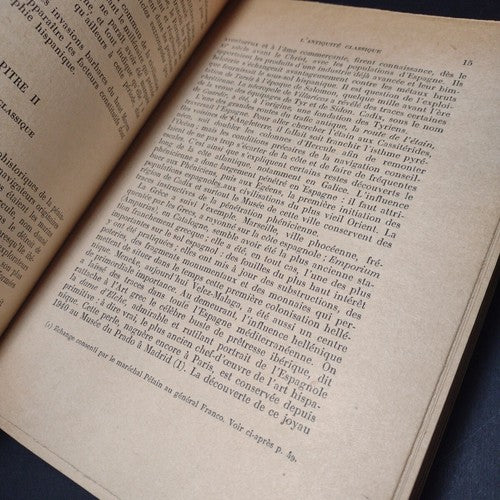 Histoire De L'Espagne, Joseph Calmette -Paperback 1947 -French History