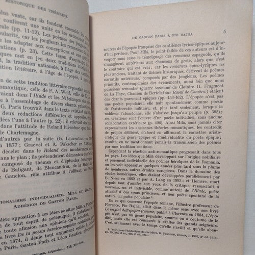 La Chanson De Roland Et La Tradition Épique Des Francs, Ramón Pidal -2nd Ed 1960