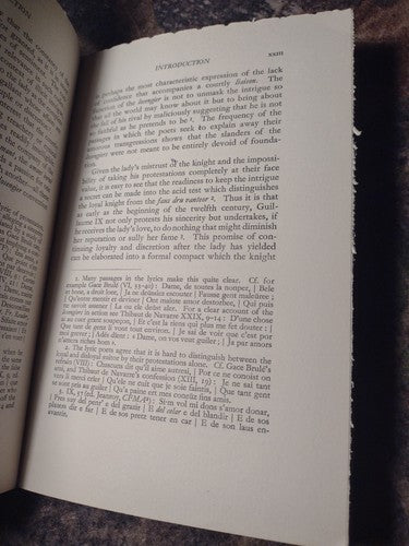 French Classics: La Chastelaine De Vergi edited by F. Whitehead -1961 Reprint