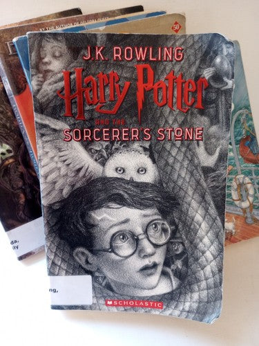 Fantasy 7 Book Bundle Harry Potter, Rowan Series, Others Paperback