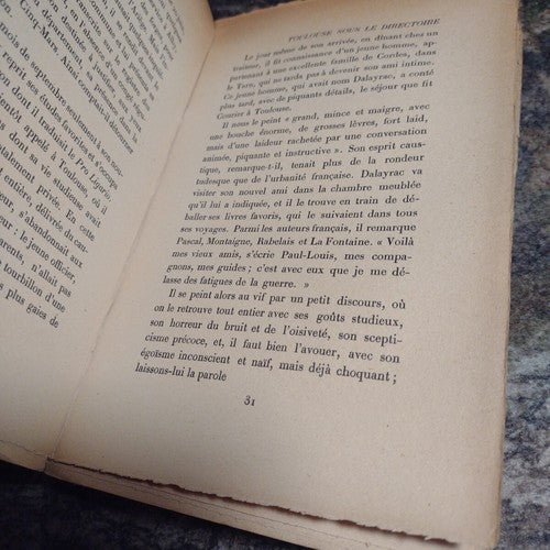 The Tragic Life and Death of Paul-Louis Courier by Robert Gaschet -1923 French
