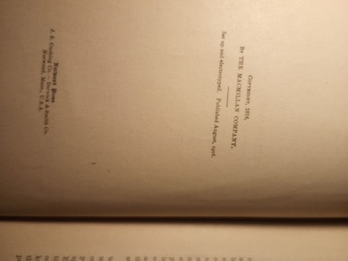 A Textbook Of Botany For Colleges by W.F. Ganong -1916 Hardcover -Exlibris