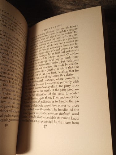 1941 Carl L. Becker MODERN DEMOCRACY  1st Edition HCwDJ